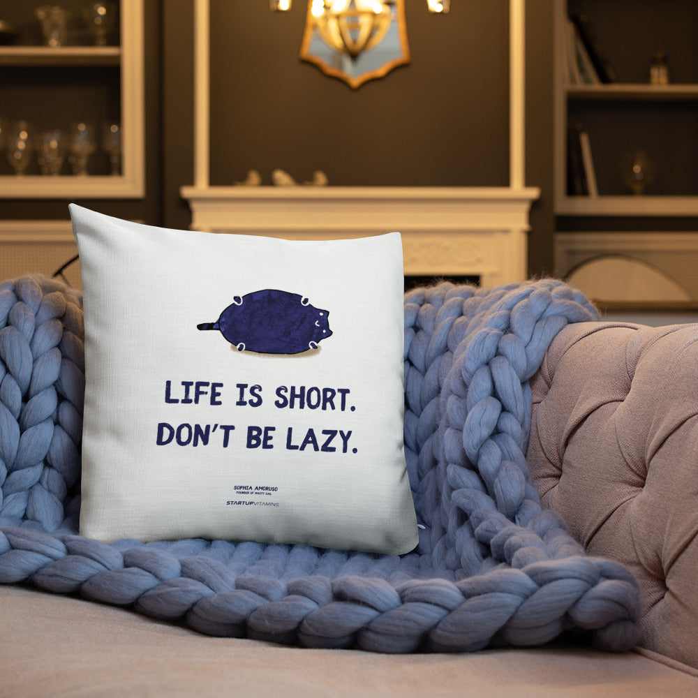 Americanflat Motivational Minimalist Dont Sweat The Small Stuff By  Motivated Type Throw Pillow : Target
