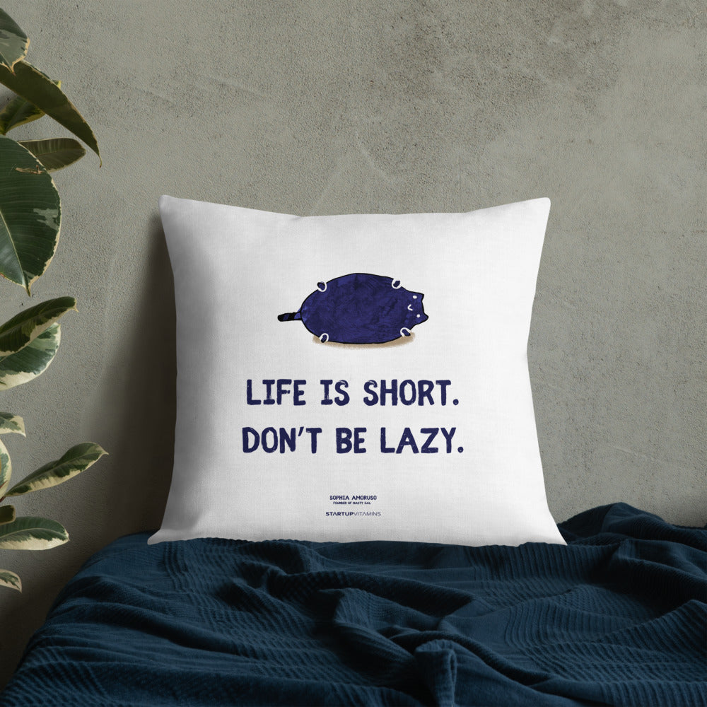 Americanflat Motivational Minimalist Dont Sweat The Small Stuff By  Motivated Type Throw Pillow : Target